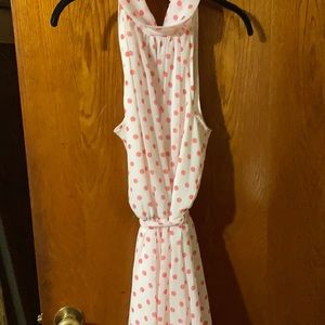 White and Pink dress